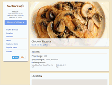Tablet Screenshot of eatnectarnyc.com